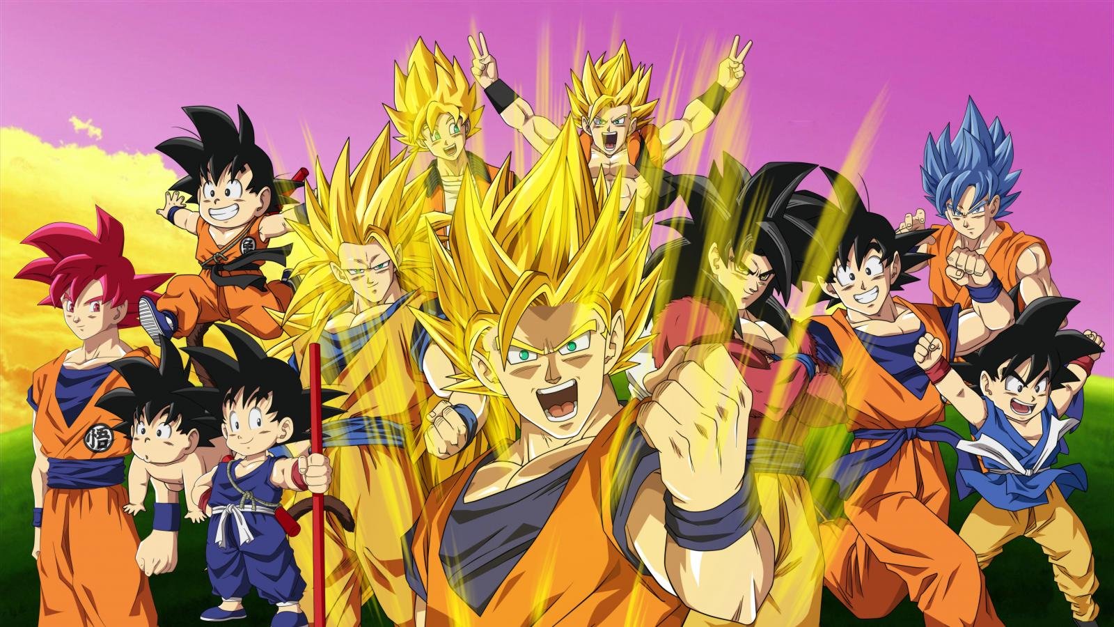 Dragon Ball Z (DBZ) wallpaper ID:462433 for hd 1600×900 PC