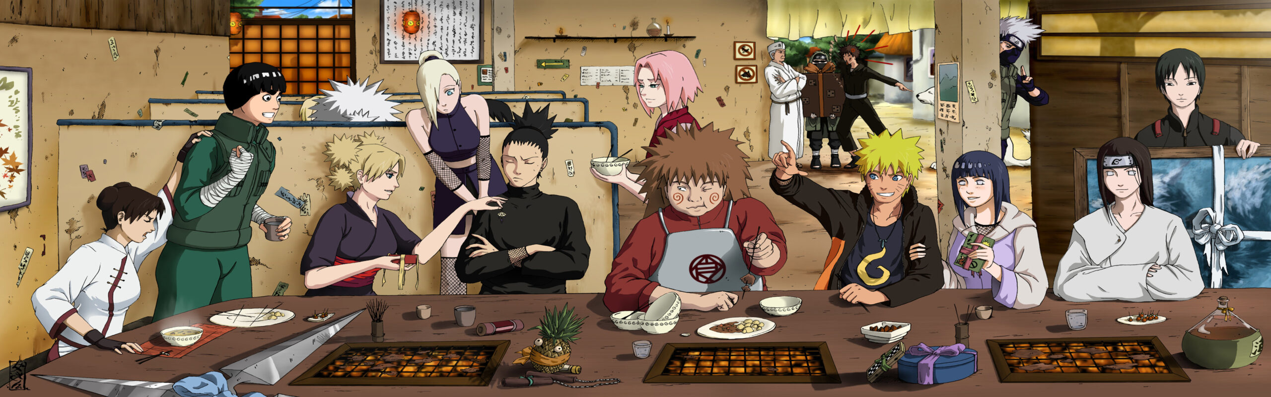 Naruto background ID:396674 for dual monitor 3840×1200 computer