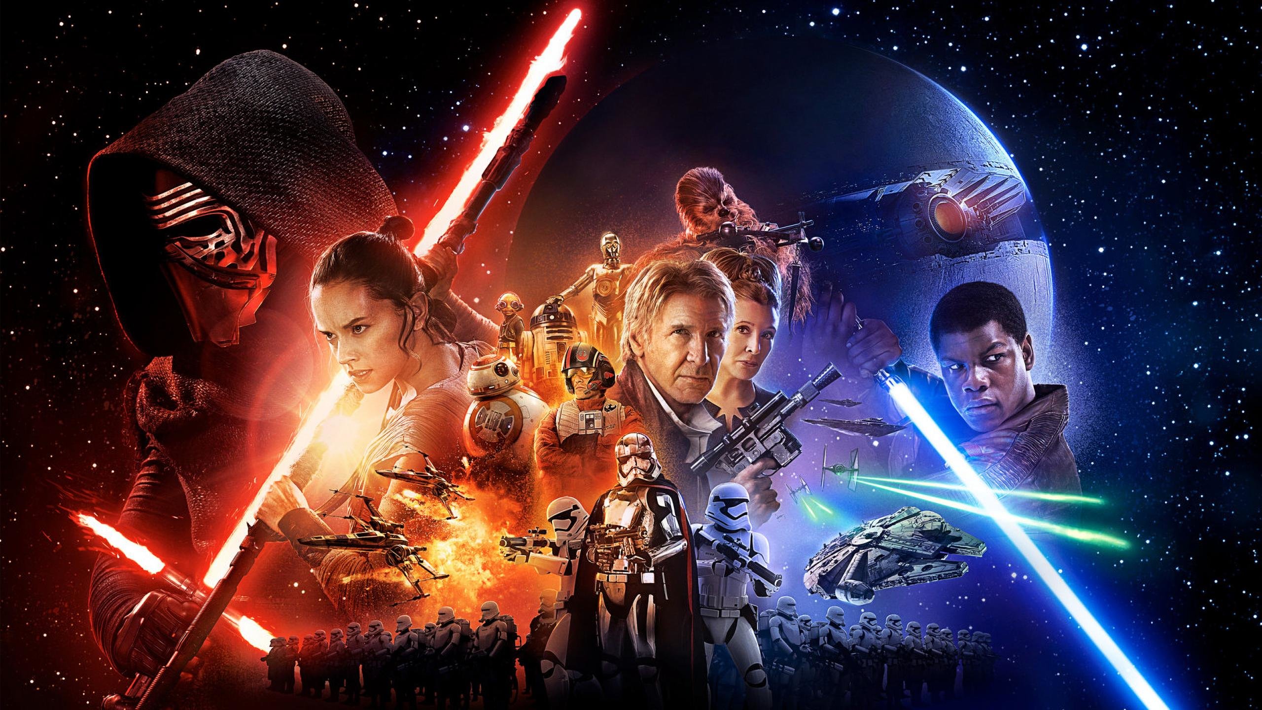 Star Wars Episode 7 (VII): The Force Awakens background ID:282648 for hd 2560×1440 PC